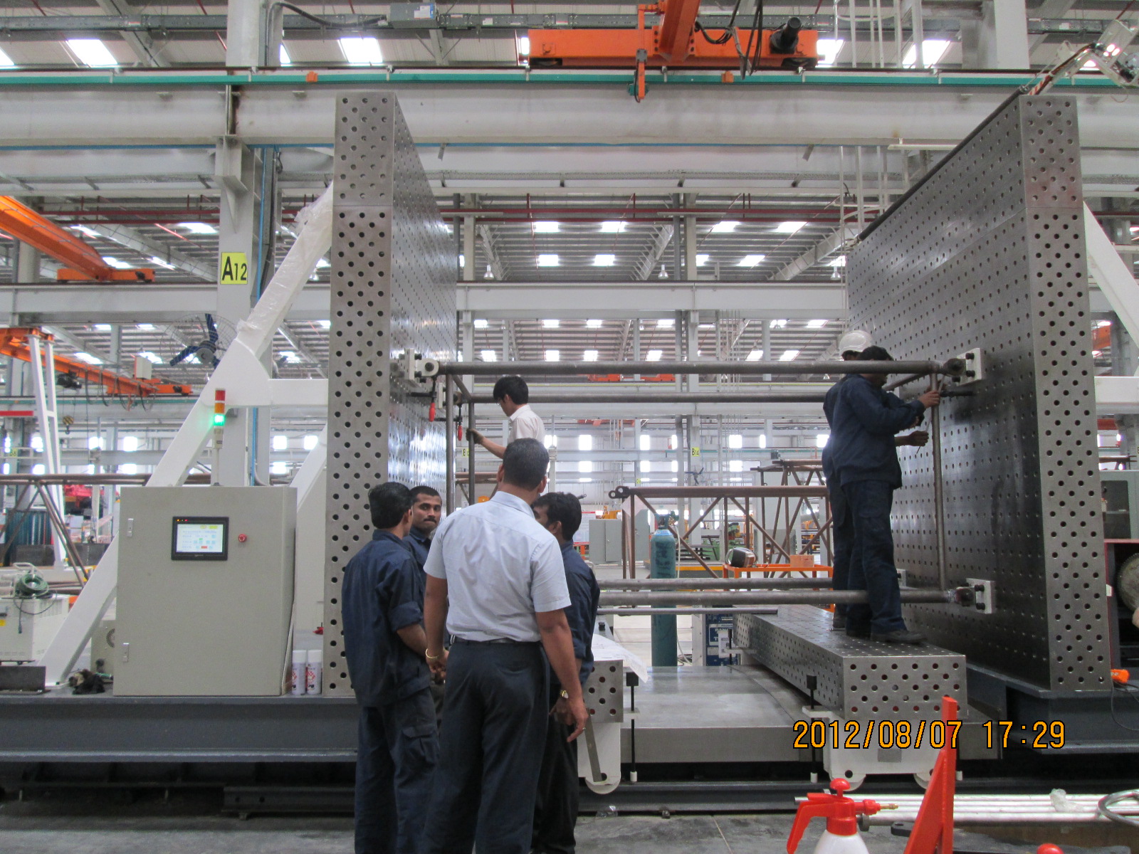 印度三一重工工裝案例